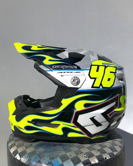 6D Helmets ATR-2 J.Hill 2019 by Tagger Designs 6D Helmets ATR-2 J.Hill 2019 by Tagger Designs