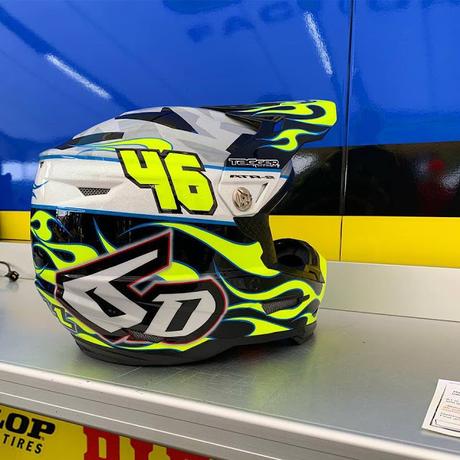 6D Helmets ATR-2 J.Hill 2019 by Tagger Designs 6D Helmets ATR-2 J.Hill 2019 by Tagger Designs