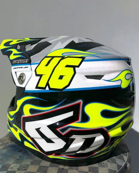 6D Helmets ATR-2 J.Hill 2019 by Tagger Designs 6D Helmets ATR-2 J.Hill 2019 by Tagger Designs