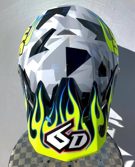 6D Helmets ATR-2 J.Hill 2019 by Tagger Designs 6D Helmets ATR-2 J.Hill 2019 by Tagger Designs