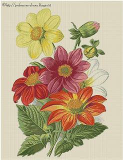 Schemi punto croce: 20 fiori in offerta collezione_2 Schemi punto croce: 20 fiori in offerta collezione_2