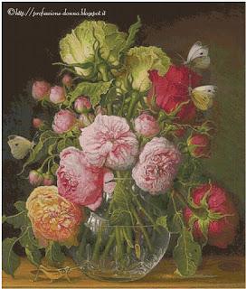 Schemi punto croce: 20 fiori in offerta collezione_2 Schemi punto croce: 20 fiori in offerta collezione_2