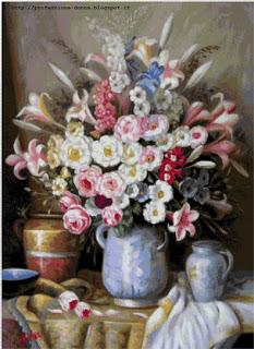 Schemi punto croce: 20 fiori in offerta collezione_2 Schemi punto croce: 20 fiori in offerta collezione_2