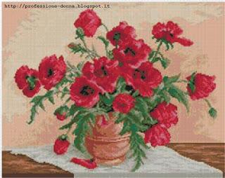 Schemi punto croce: 20 fiori in offerta collezione_2 Schemi punto croce: 20 fiori in offerta collezione_2