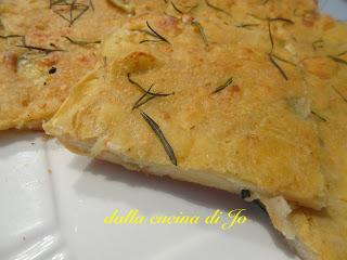 Mega galletta di patate e zucchine Mega galletta di patate e zucchine
