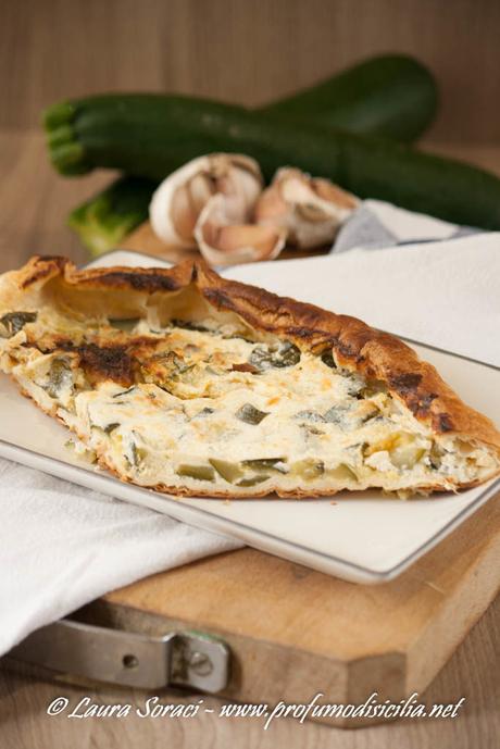 Torta salata con Zucchine e Ricotta Torta salata con zucchine e ricotta