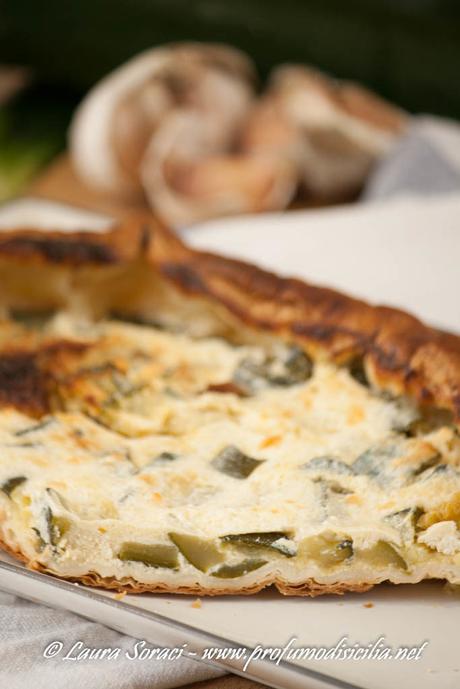 Torta salata con Zucchine e Ricotta Torta salata con zucchine e ricotta