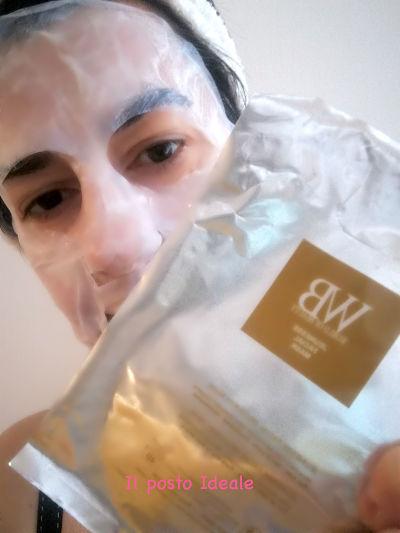 World of Beauty Jeunesse Facial Recovery Mask Maschera viso in bio cellulosa World of Beauty