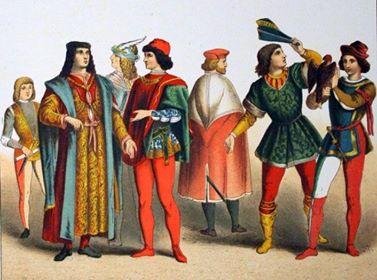 Uomini e calze nella storia. Uomini e calze nella storia.