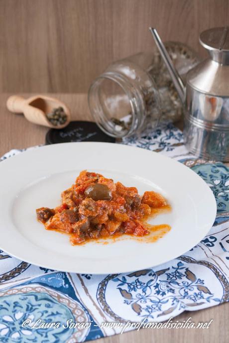 Bocconcini di Pesce Spada a Ghiotta per la Madonna della Lettera I bocconcini di pesce spada a ghiotta un secondo della tradizione messinese per la rubrica L'Italia nel Piatto