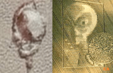 Scoperto un disegno di Alieno e una Piramide su una foto della Nasa di Nettuno ? Scoperto un disegno di Alieno e una Piramide su una foto della Nasa di Nettuno ?