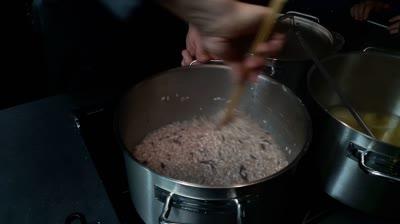 Lisbona, Baccalà alla vicentina protagonista di un workshop con lo Chef Antonio Chemello il risotto dello chef