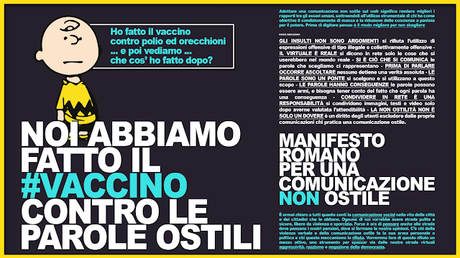 Noi abbiamo fatto il #vaccino contro l’insulto e la comunicazione ostile. E siamo tanti! Noi abbiamo fatto il #vaccino contro l’insulto e la comunicazione ostile. E siamo tanti!
