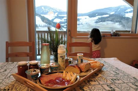 colazione al maso vacanza in maso gallo rosso