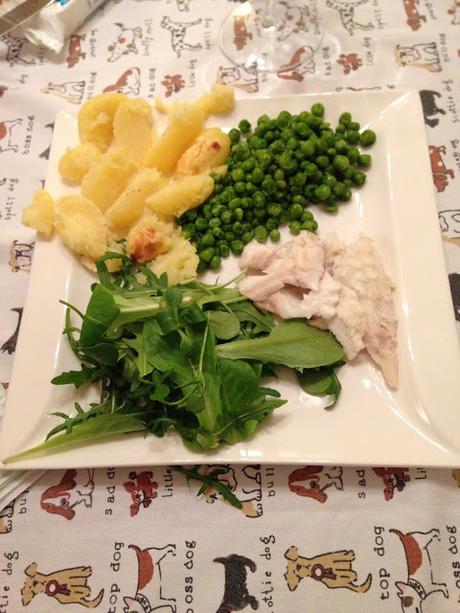 Senza Bimby, Branzino al Forno, Piselli, Patate, Insalata Mista Senza Bimby, Branzino al Forno, Piselli, Patate, Insalata Mista