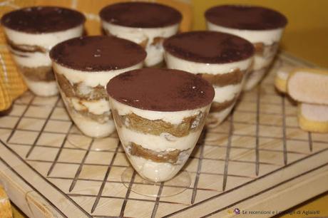 Monoporzione Tiramisù senza uova aglaia Tiramisù monoporzione senza uova