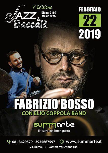 Somma Vesuviana: Fabrizio Bosso in scena al teatro Summarte Somma Vesuviana: Fabrizio Bosso in scena al teatro Summarte