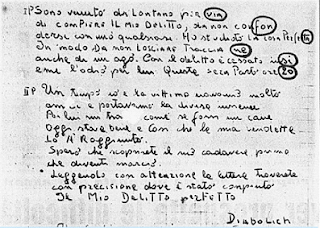DIABOLICH, L'ASSASSINO CHE SFIDO' TORINO.-Prima Parte. DIABOLICH, L'ASSASSINO CHE SFIDO' TORINO.-Prima Parte.