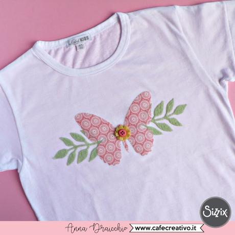 Maglietta Fai Da Te Con Farfalla Per Bambina Video Paperblog
