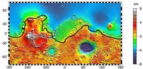 Marte: I due emisferi così diversi sono la prova di un’antica catastrofe cosmica Marte: I due emisferi così diversi sono la prova di un’antica catastrofe cosmica