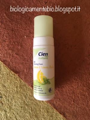 CIEN NATURE: MOUSSE DETERGENTE VISO LIMONE E MELISSA CIEN NATURE: MOUSSE DETERGENTE VISO LIMONE E MELISSA