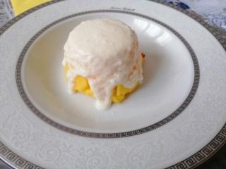 Tortini di polenta con crema al parmigiano Tortini di polenta con crema al parmigiano