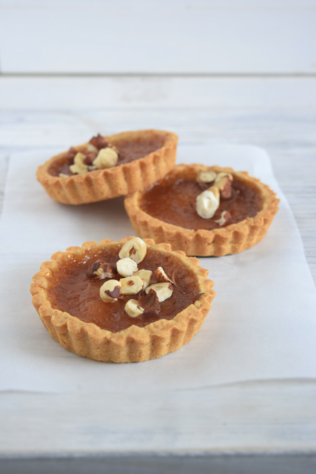 Crostatine semintegrali alla marmellata di pere Crostatine semintegrali alla marmellata di pere
