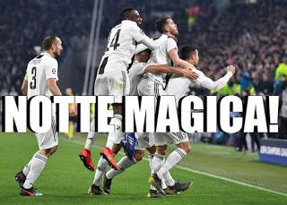 Juventus, notte magica! Juventus, notte magica!
