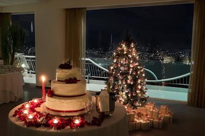 allestimento matrimonio natale matrimonio tema natalizio