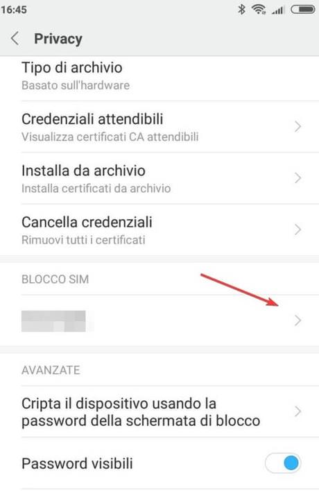 Come modificare il PIN della sim su Android Come modificare il PIN della sim su Android