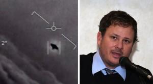 Nuovi video, interviste esclusive e prove sugli UFO presto in TV TOM DELONGE E UN FRAME TRATTO DAI VIDEO DEL PENTAGONO