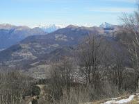 Da Muggio, salita al Monte d'Orimento. Da Muggio, salita al Monte d'Orimento.