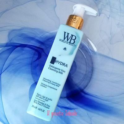 World of Beauty Hydra Cleansing Milk World of Beauty Hydra Cleansing Milk latte detergente pelli secche
