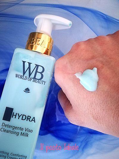 World of Beauty Hydra Cleansing Milk World of Beauty Hydra Cleansing Milk latte detergente pelli secche