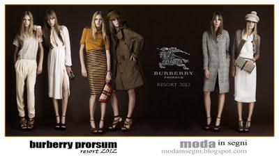 BURBERRY PRORSUM RESORT 2012
