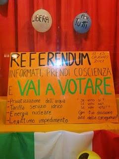 4 volte SI al Referendum (12-13 Giugno)