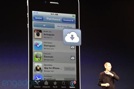 stevejobswwdc2011liveblogkeynote0910 Apple presenta iCloud, cosa è e come funziona