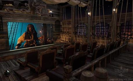 Home Theater in stile pirati da 2.5 milioni di dollari