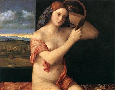 Giovanni Bellini, Ragazza che si pettina, 1515