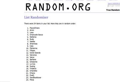 e va bene... eccola che arriva!!!