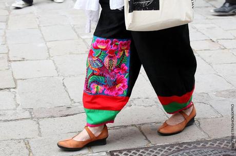 In the Street...The color does not stop, Venice