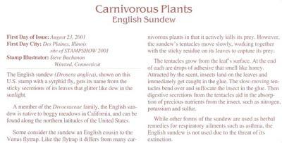 Carnivorous plants: gadget