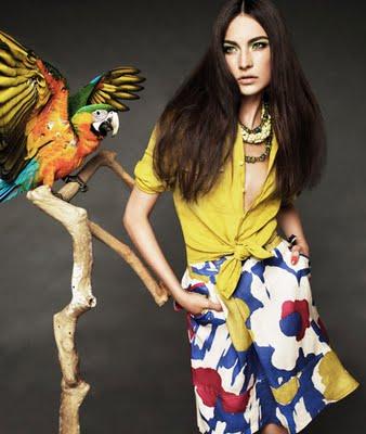 TROPICAL MOOD & PARROT LOOK for SUMMER 2011