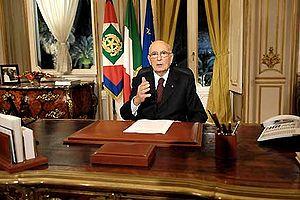Giorgio Napolitano was elected President on 10...