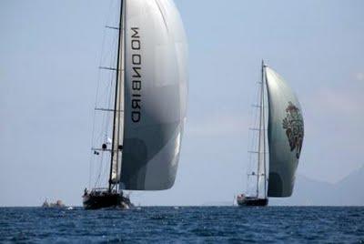 LO SPETTACOLO DEI 27 ALLA LORO PIANA SUPERYACHT REGATTA