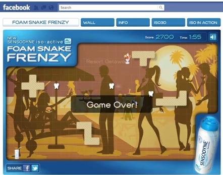 Il Social Game del dentifricio su FB