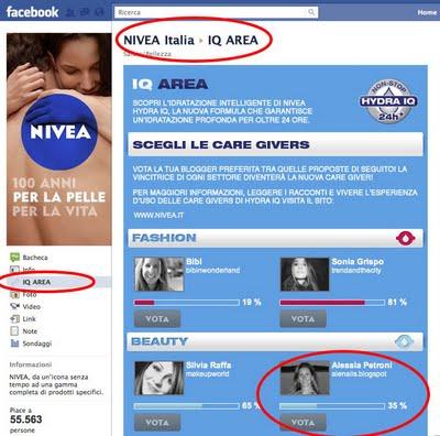 VOTATEMI come Care Giver Nivea