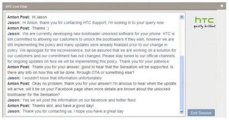 bootloader sensation unlock 595x314 HTC Sensation: La questione Bootloader potrebbe risolversi con un aggiornamento ufficiale !