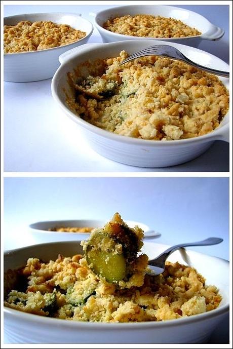 Crumble Salato di Zucchine e Robiola