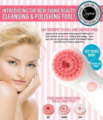 NEW Cleansing & Polishing Tool by SIGMA